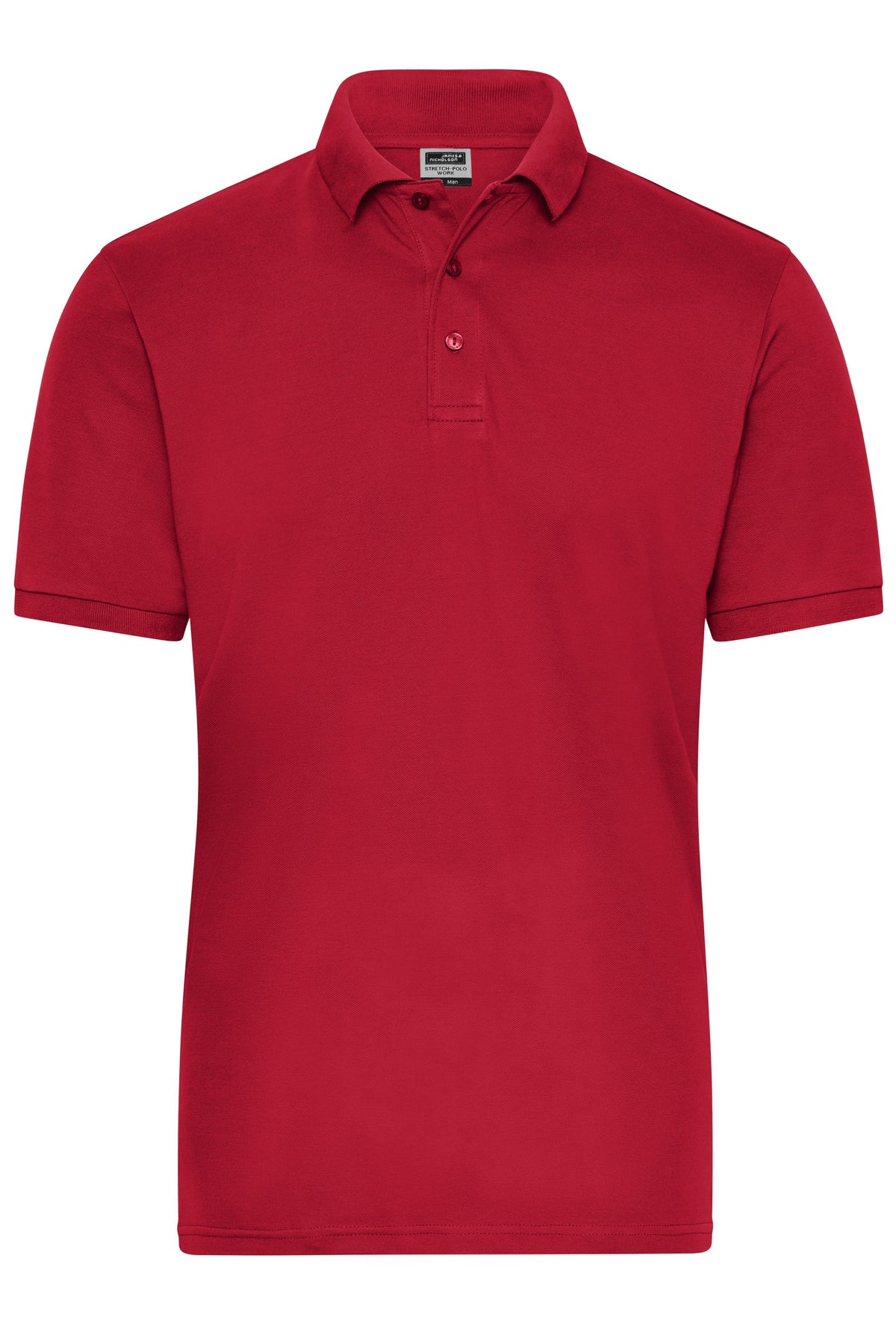 Men´s BIO Stretch Polo Work - Red