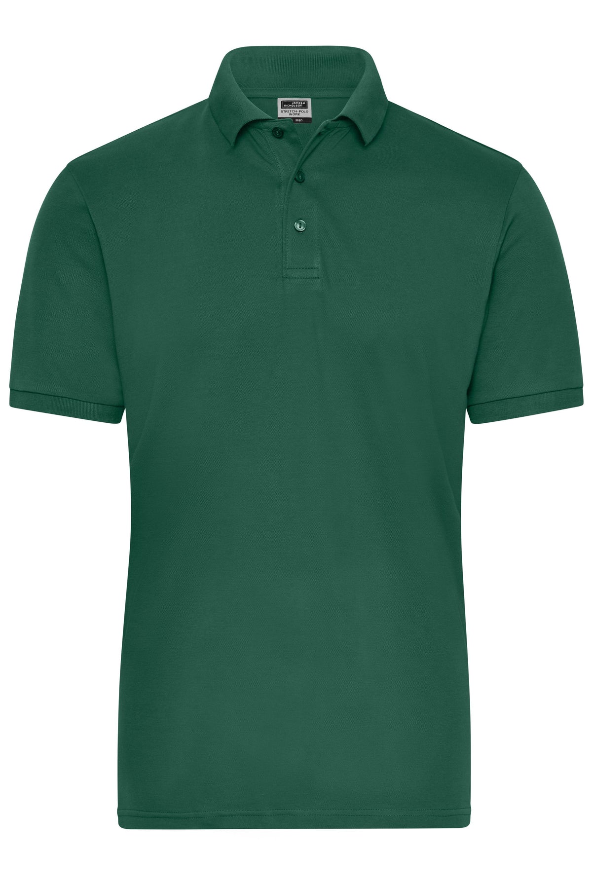 Men´s BIO Stretch Polo Work - Dark-Green