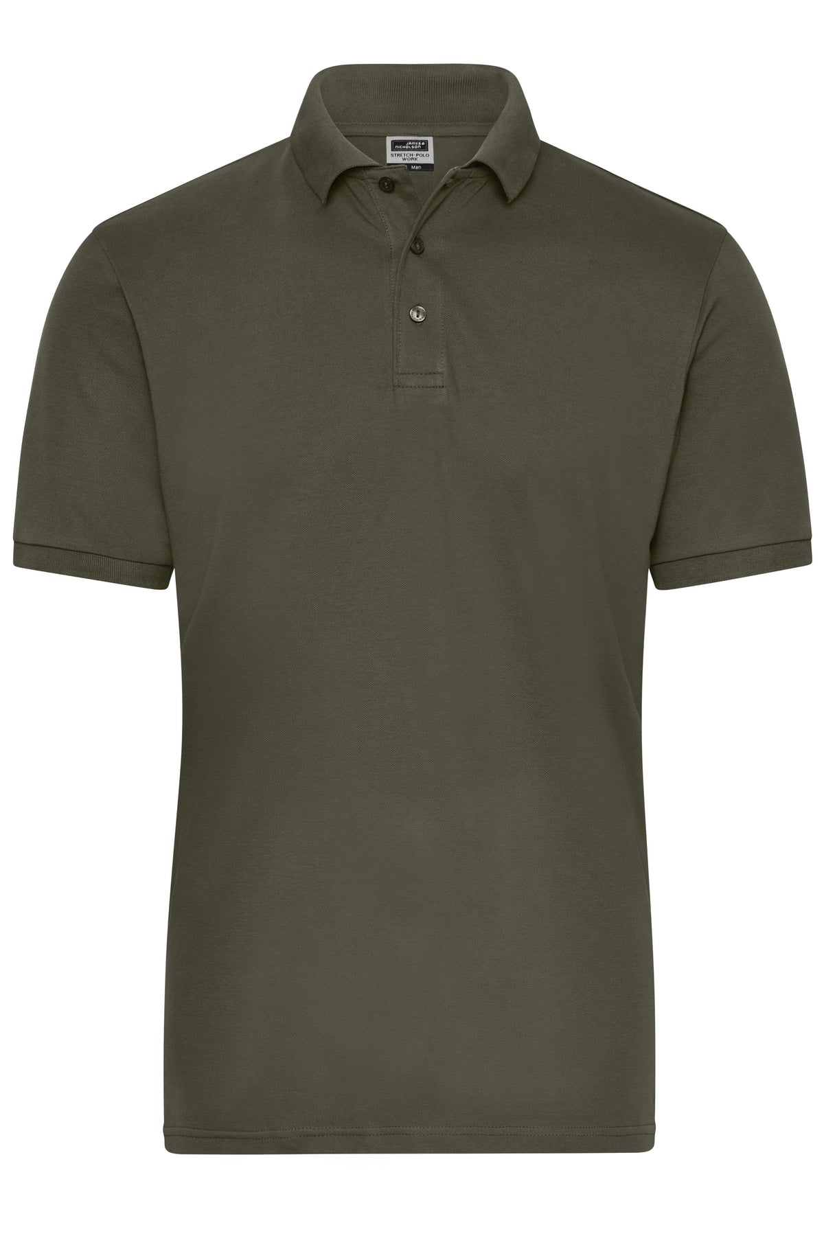 Men´s BIO Stretch Polo Work - Olive