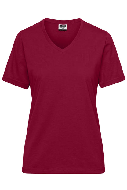 Ladies´ BIO Workwear T-shirt - Wine