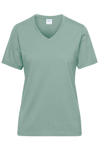 Ladies´ BIO Workwear T-shirt - Foggy-green