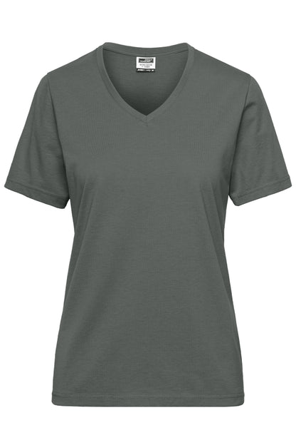 Ladies´ BIO Workwear T-shirt - Dark-Grey