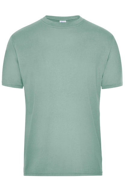Men´s BIO Workwear T-shirt - Foggy-green