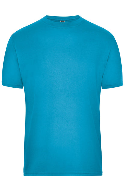 Men´s BIO Workwear T-shirt - Turquoise