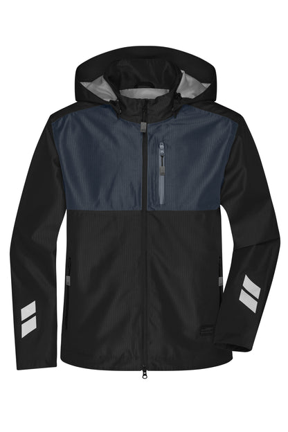 Hardshell Workwear Jacket - Black/Carbon