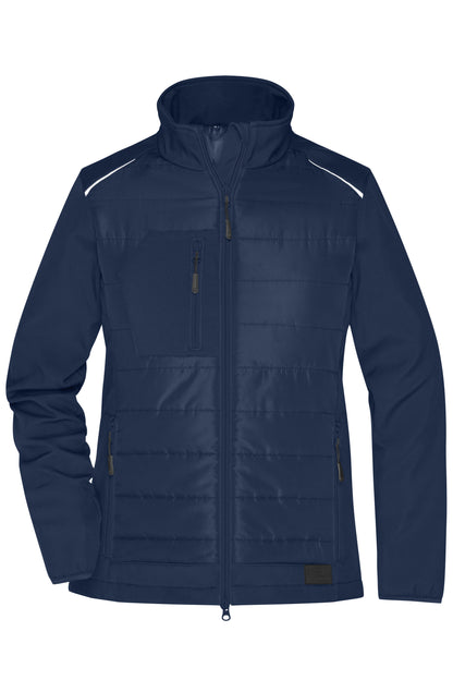 Ladies’ Hybrid Jacket - Navy/Navy