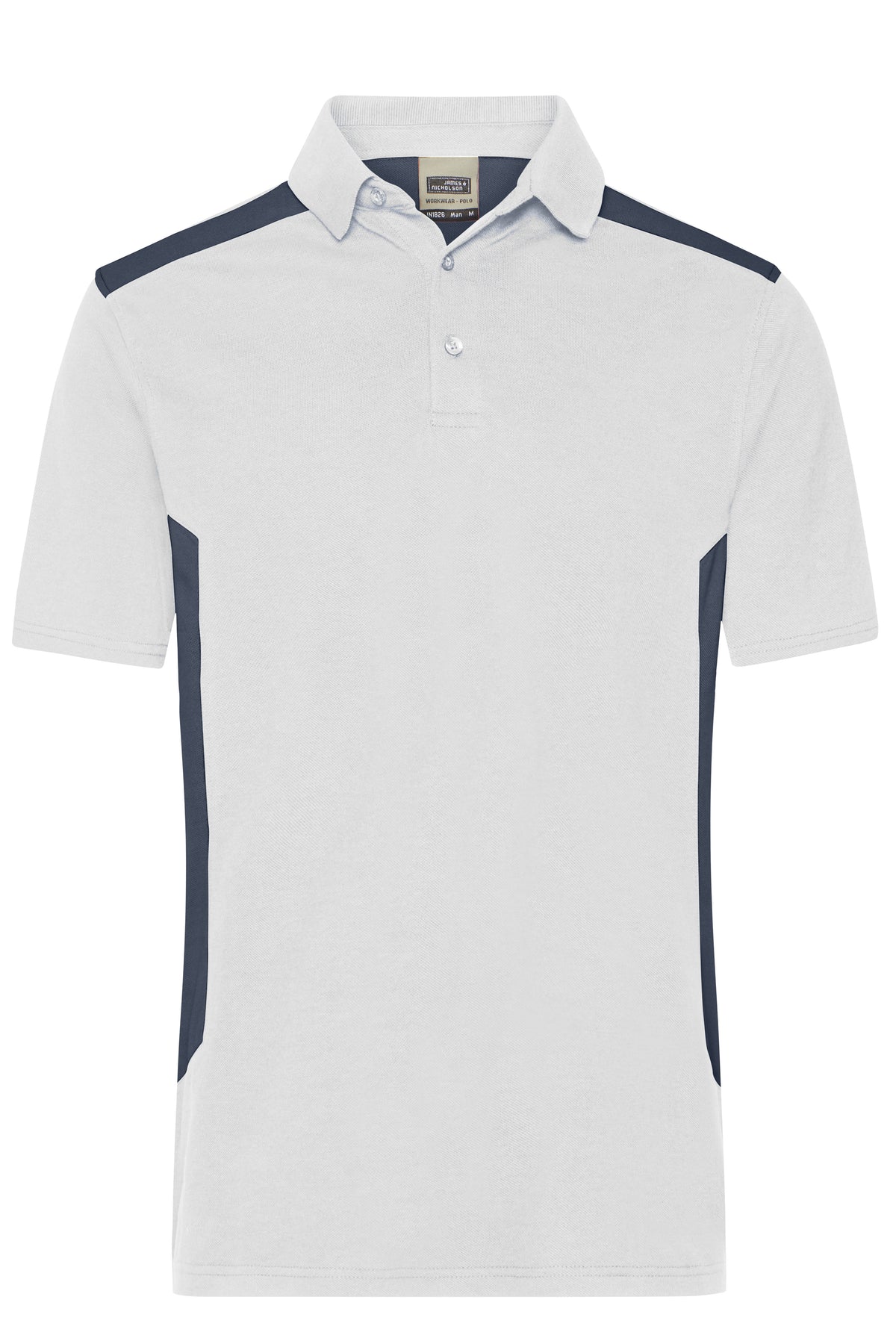 Men´s Workwear Polo - STRONG - White/Carbon