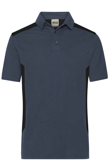Men´s Workwear Polo - STRONG - Carbon/Black