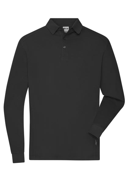 Men´s Workwear LSL Polo - Black