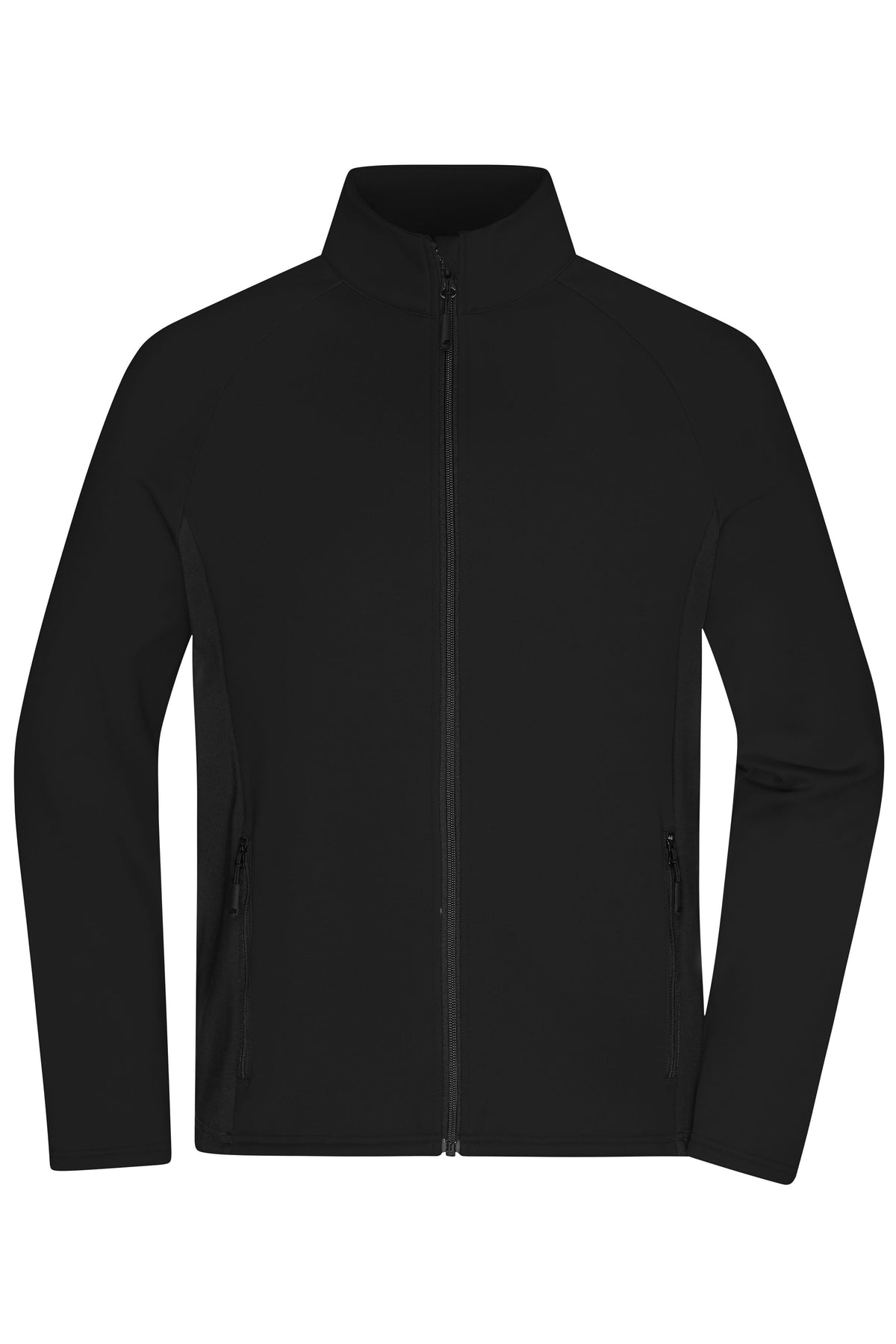 Mens Stretchfleece Jacket - Black/Black
