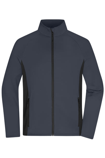 Mens Stretchfleece Jacket - Carbon/Black