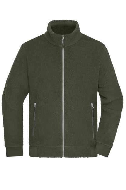 Sherpa Jacket - Olive