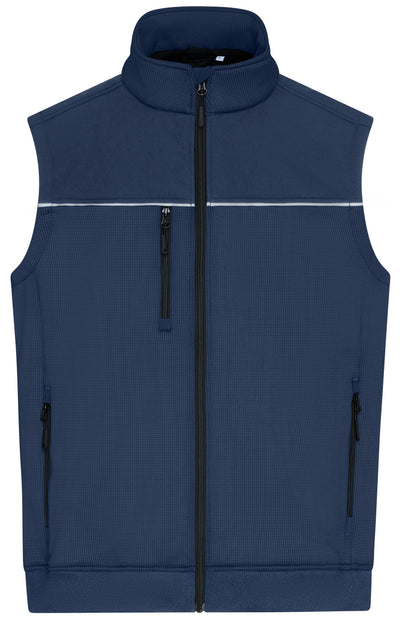 Hybrid Workwear Vest - Navy/Navy