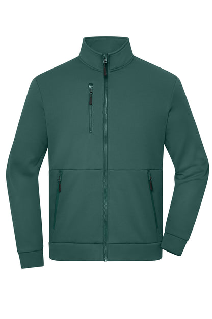Workwear Fleece Jacket - Industrial-green