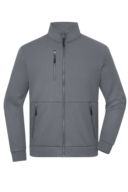 Workwear Fleece Jacket - Metal Grey