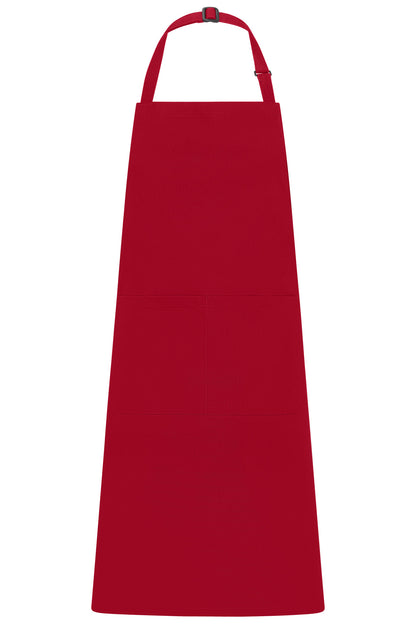 Apron with Bib - Red
