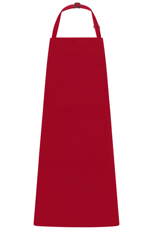 Apron with Bib - Red