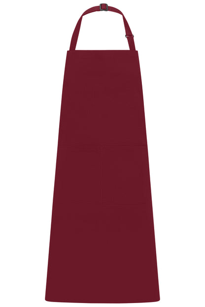 Apron with Bib - Wine