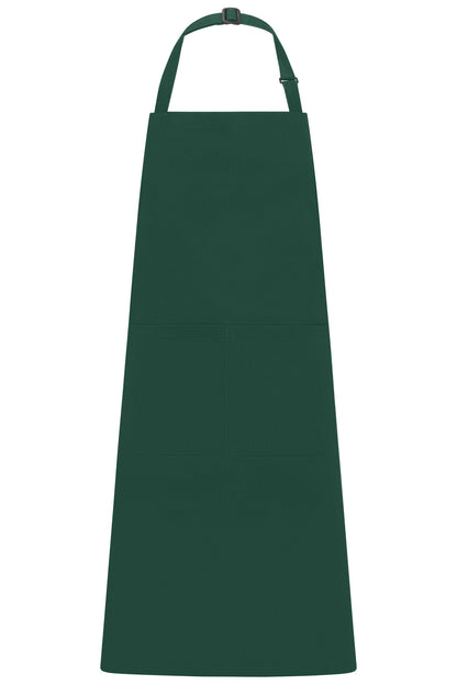 Apron with Bib - Dark-Green