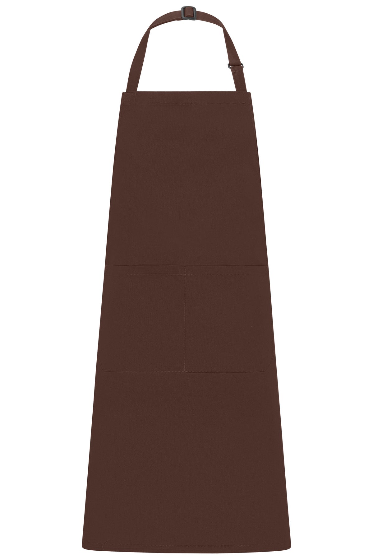 Apron with Bib - Brown