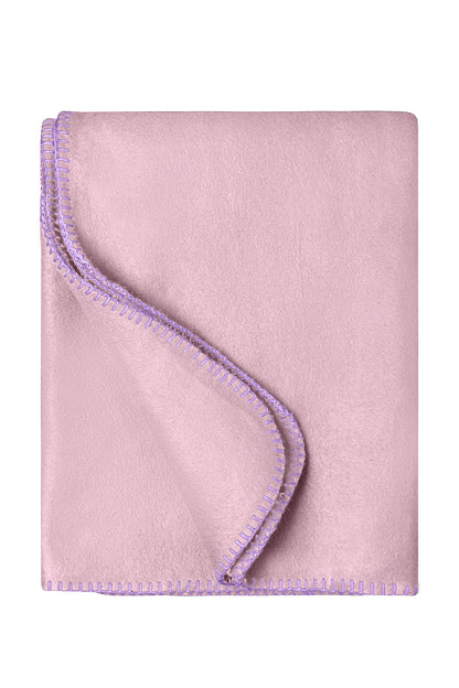 Fleece Blanket - Rose/Purple