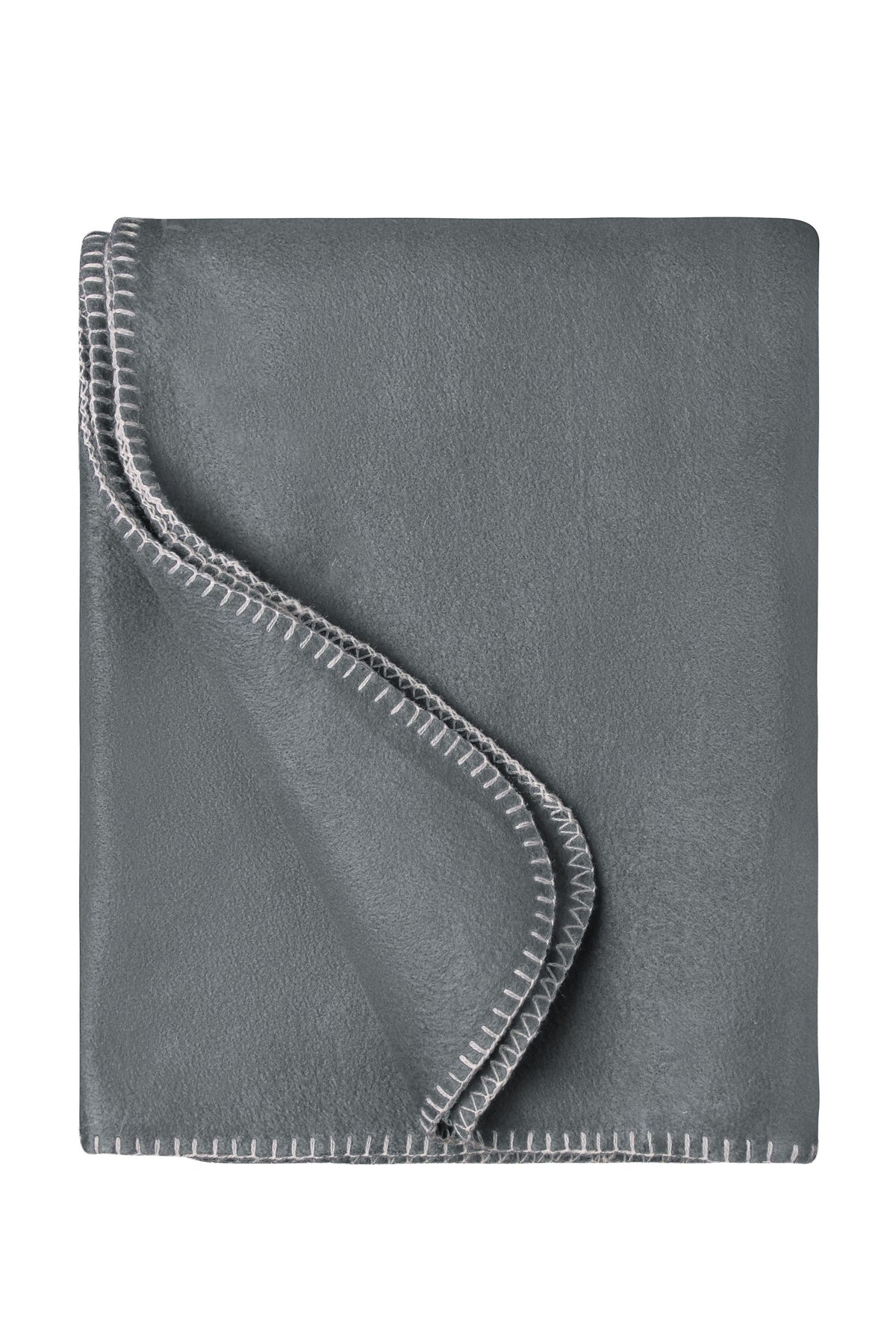 Fleece Blanket - Grey/Light-grey