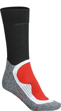 Sports Socks - Black/Red