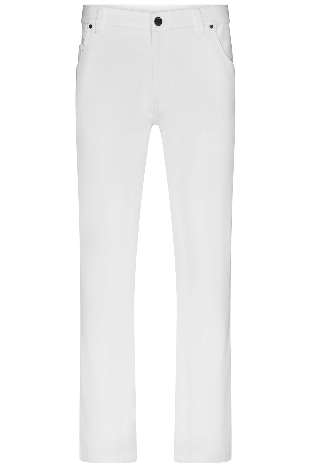 Men´s 5-Pocket Stretch Pants - White