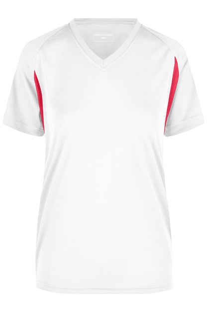 Ladies Running-T - White/Red