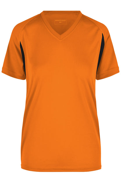Ladies Running-T - Orange/Black