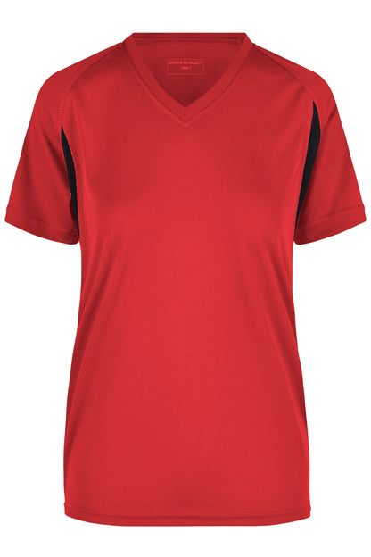 Ladies Running-T - Red/Black