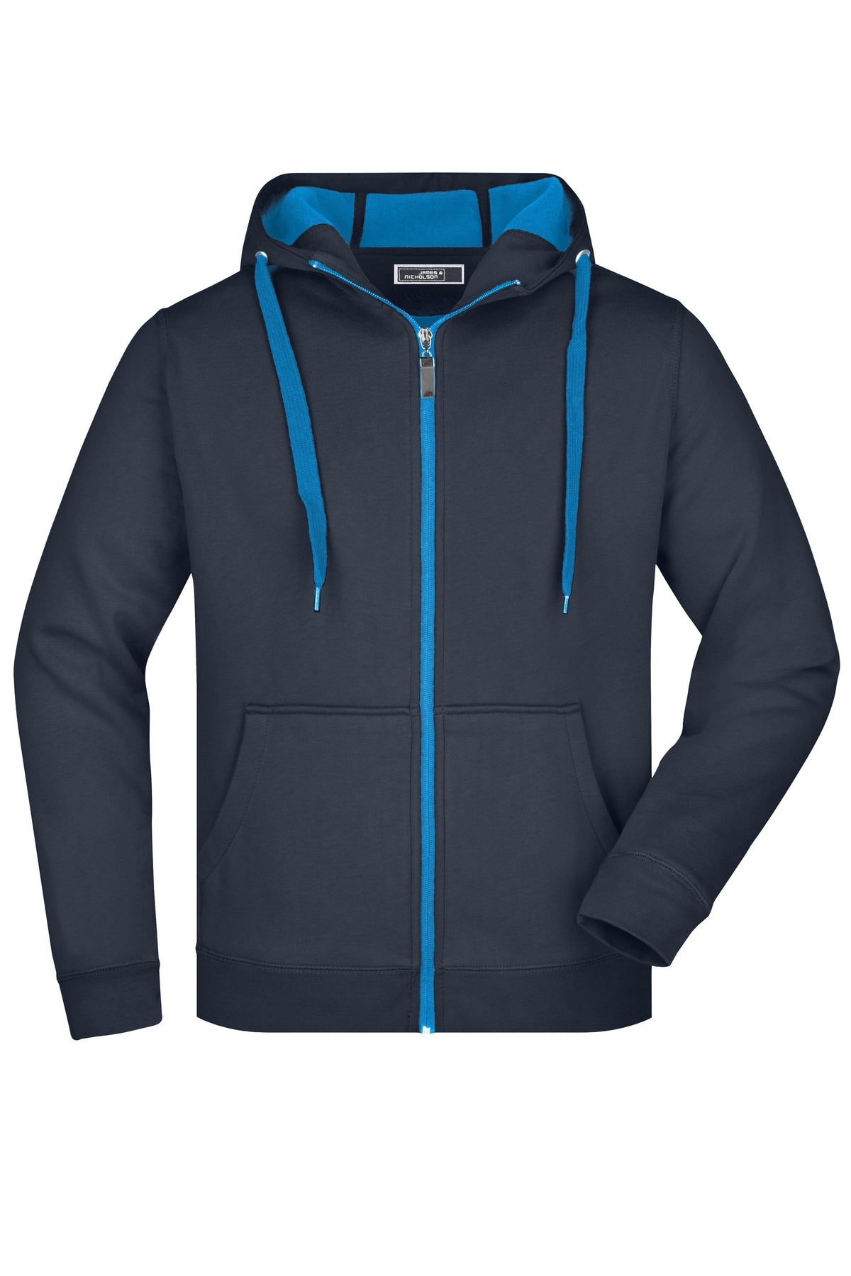 Men’s Doubleface Jacket - Navy/Aqua