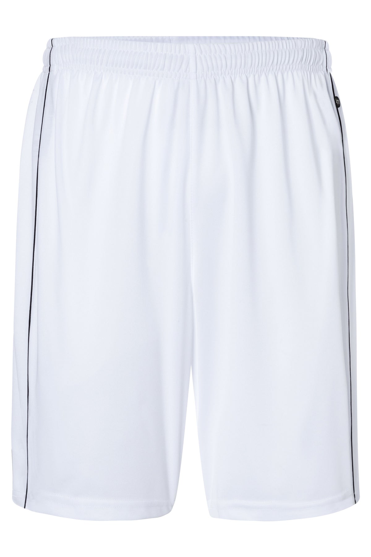Basic Team Shorts - White/Black