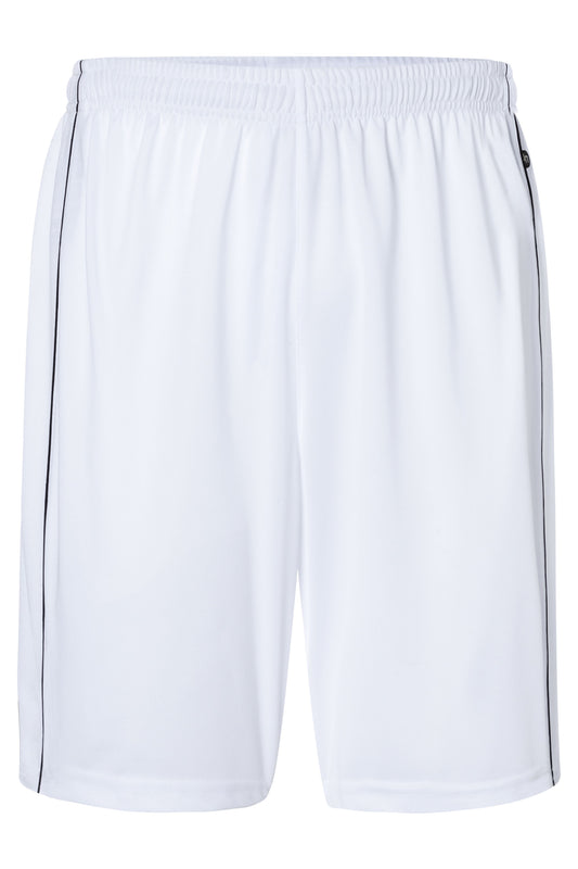 Basic Team Shorts - White/Black