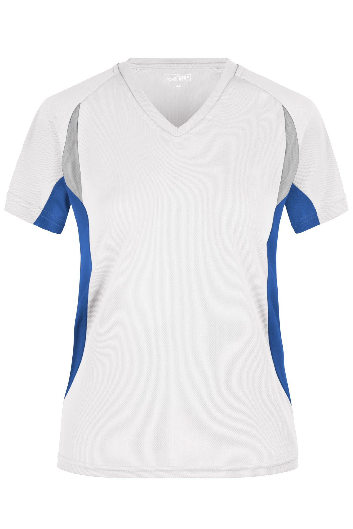 Ladie´s Running-T - White/Royal Blue
