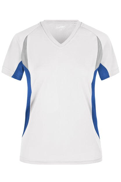 Ladie´s Running-T - White/Royal Blue