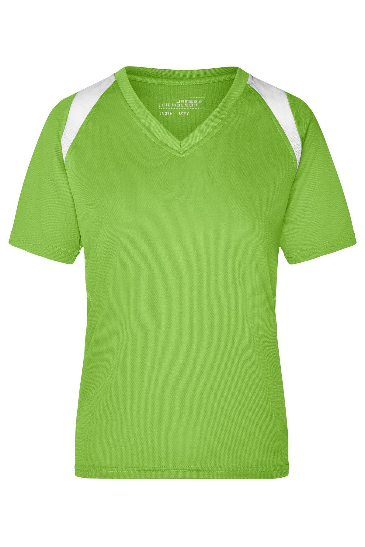 Ladie´s Running-T - Limegreen/White