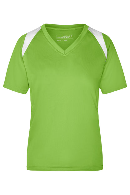 Ladie´s Running-T - Limegreen/White