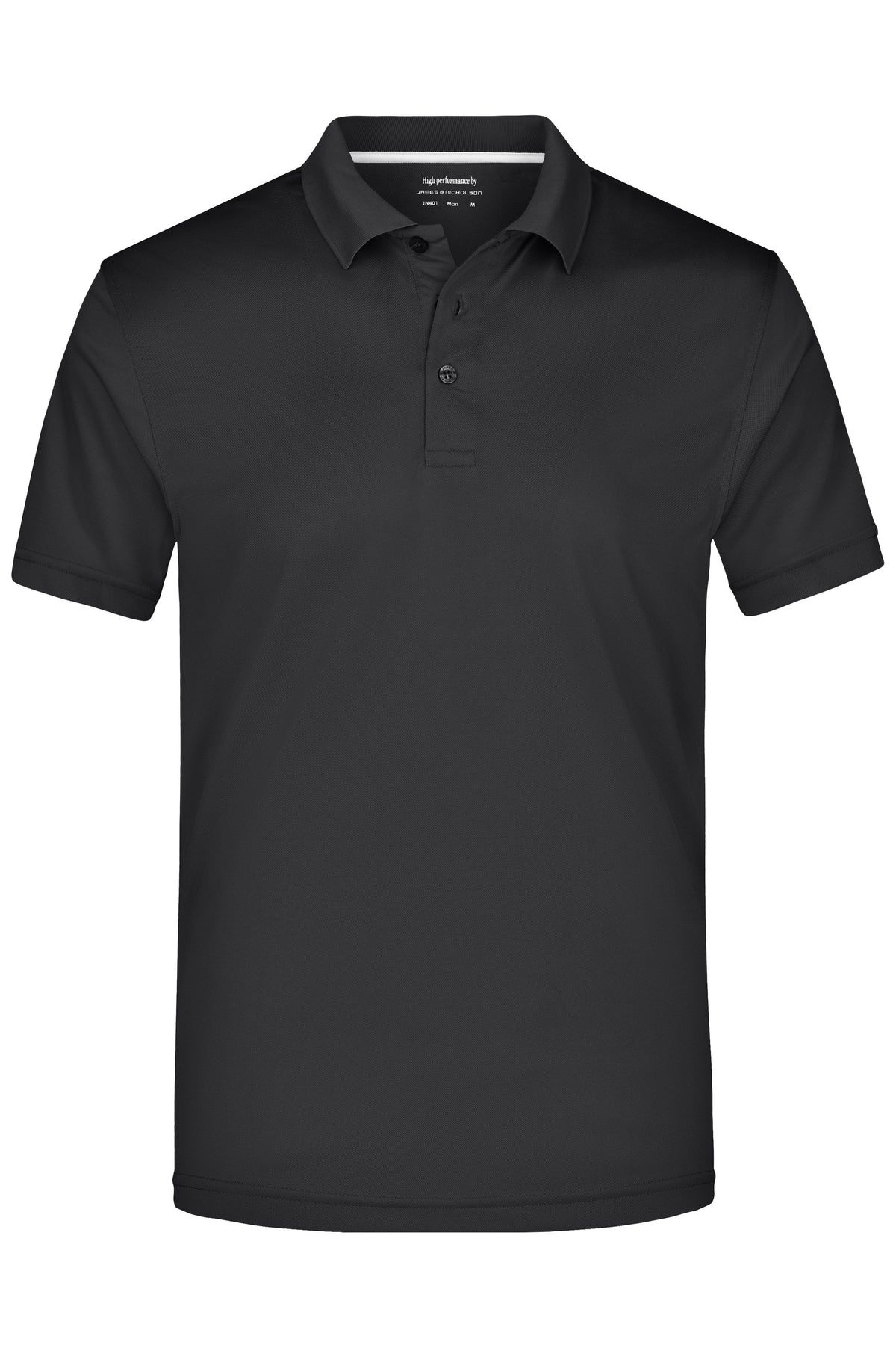 Men’s Polo High Performance - Black