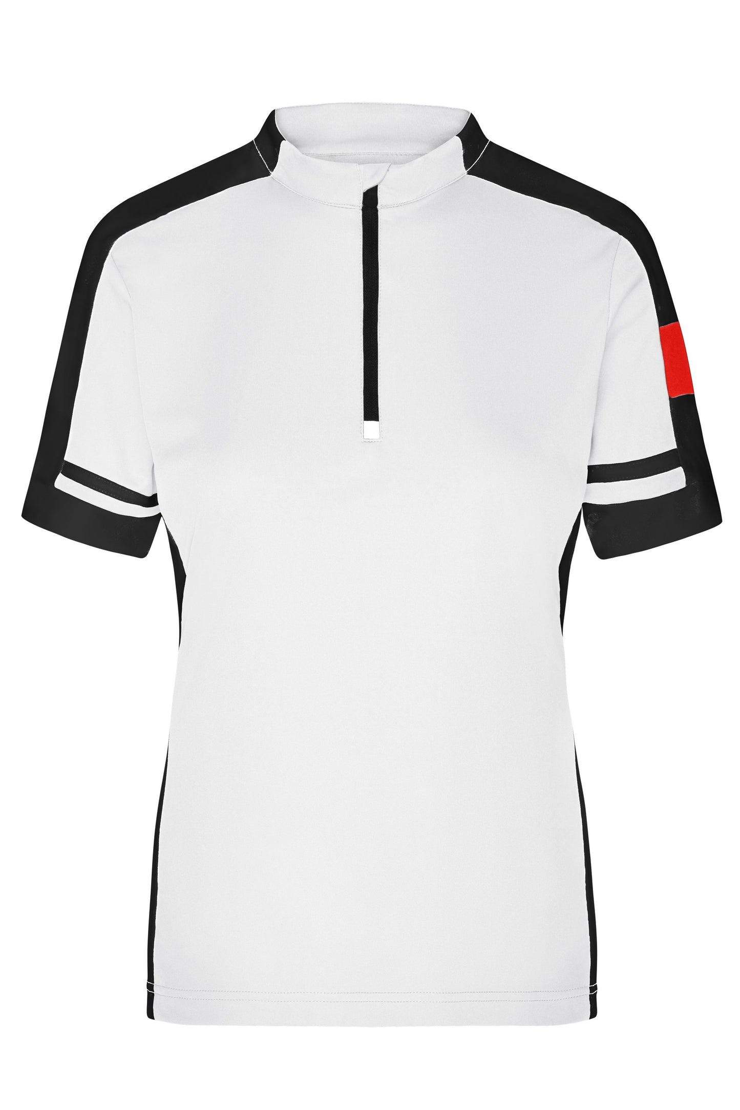 Ladies´ Bike-T Half Zip - White
