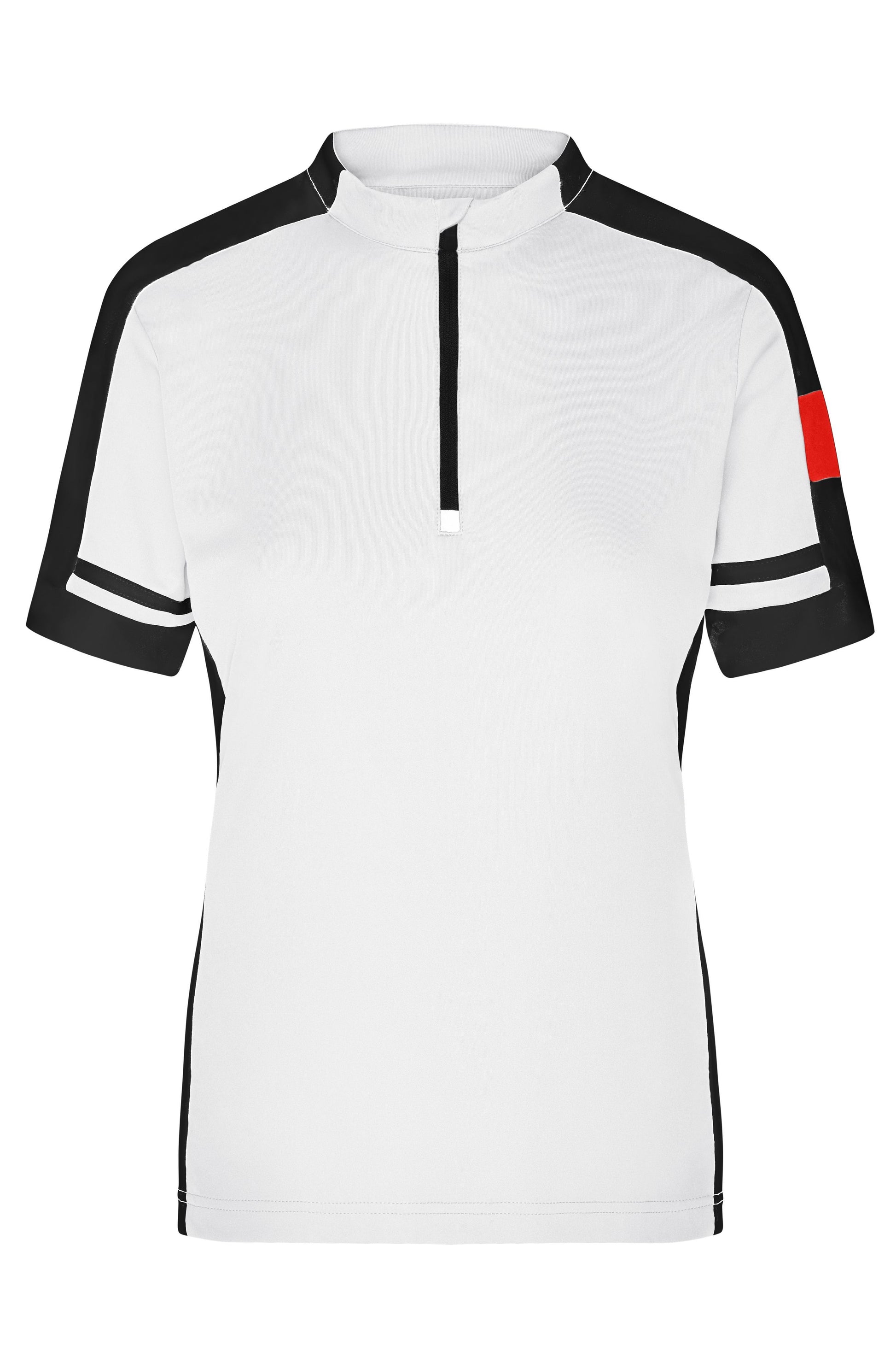 Ladies´ Bike-T Half Zip - White