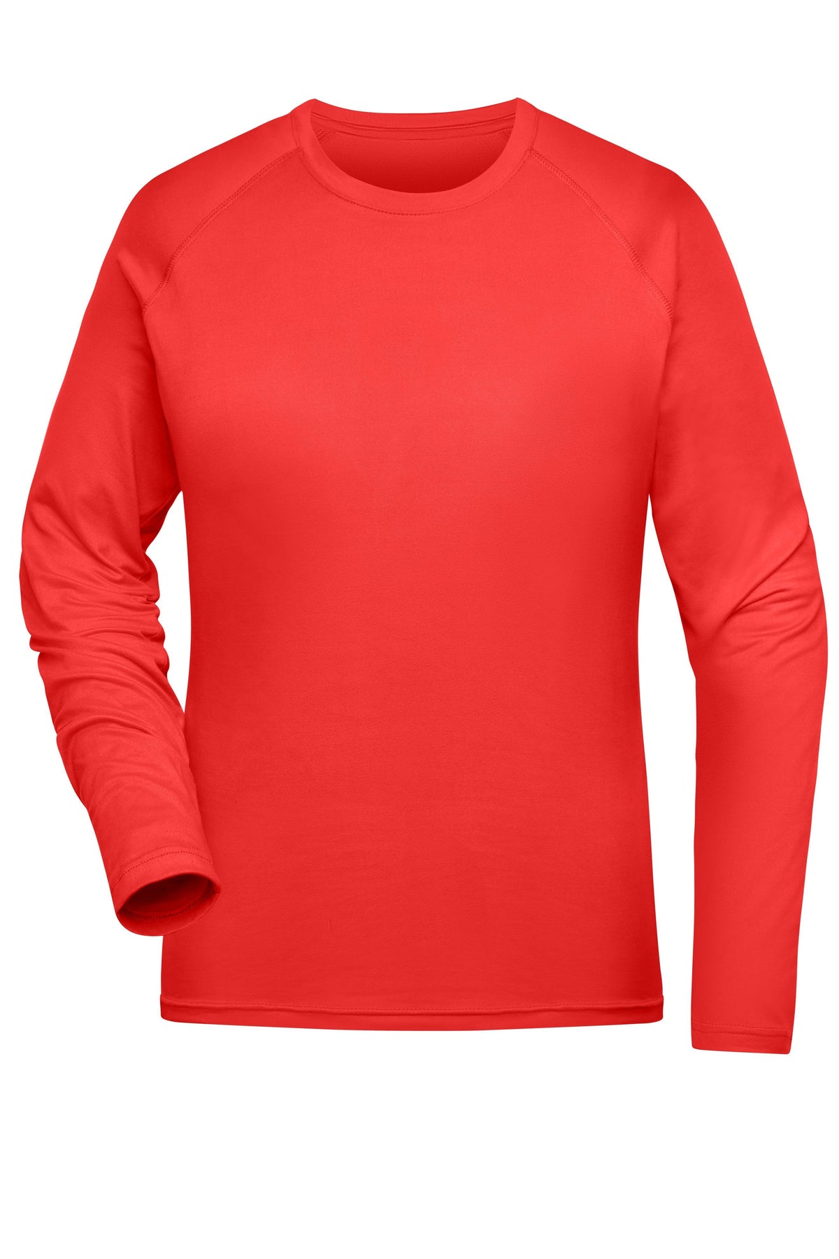 Ladies´ Sport Shirt Longsleeve - Bright Red