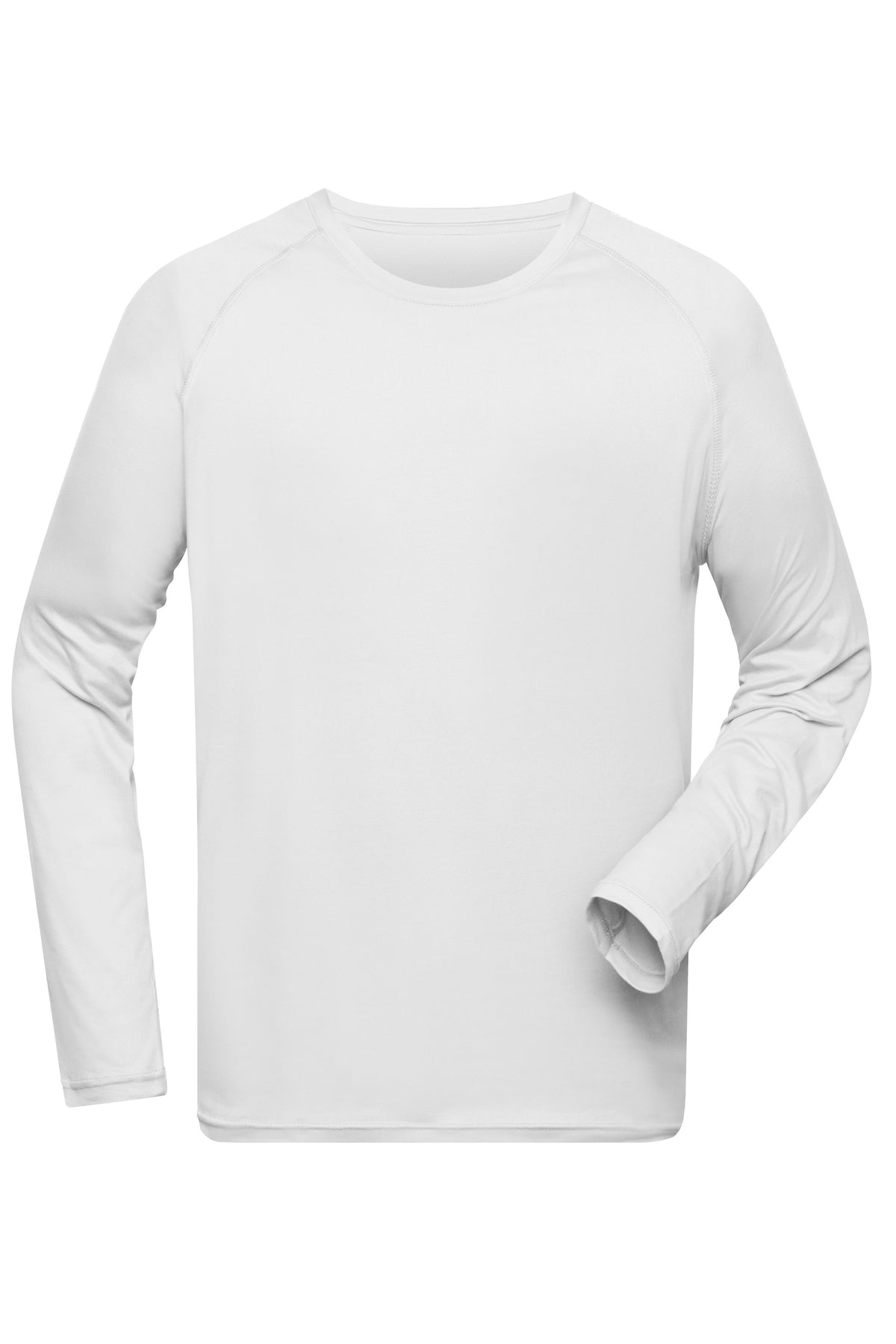 Men´s Sports Shirt Longsleeve - White
