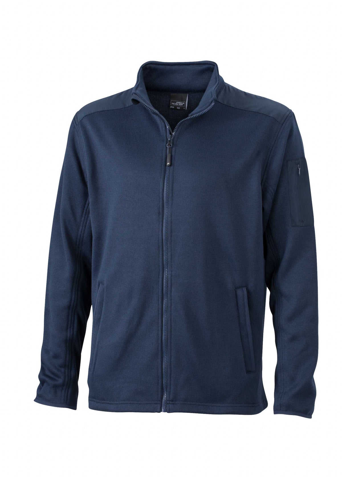 Men´s Knitted Fleece Jacket - Navy/Navy