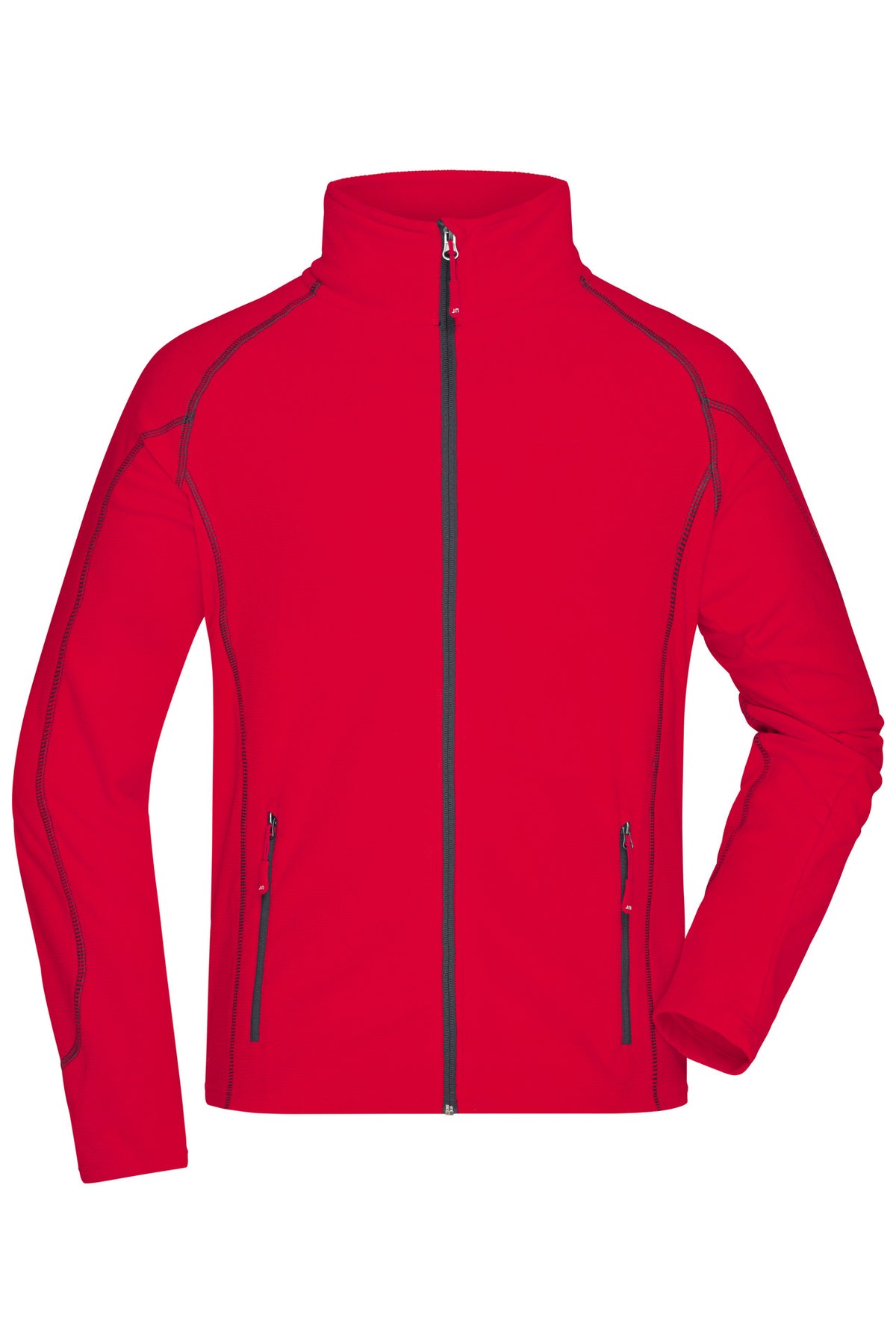 Men´s Structure Fleece Jacket - Red/Carbon