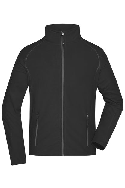 Men´s Structure Fleece Jacket - Black/Carbon