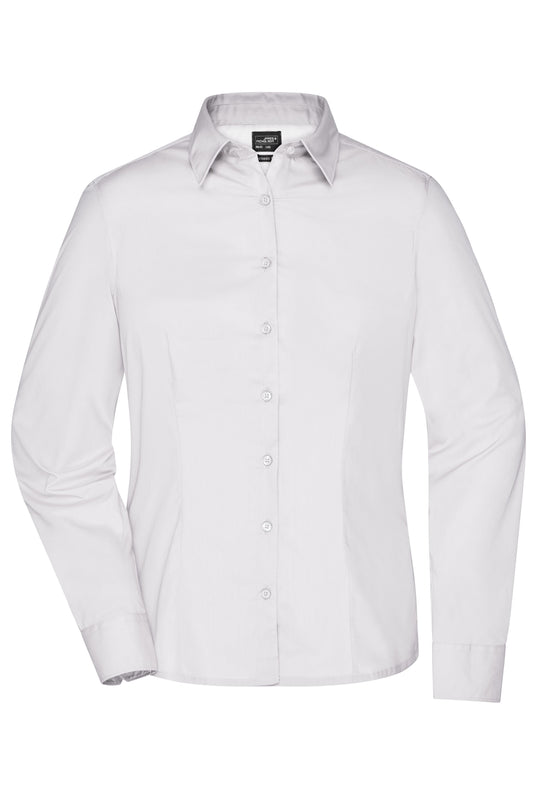Ladies´ Business Shirt LSL - White