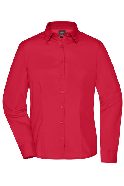 Ladies´ Business Shirt LSL - Red