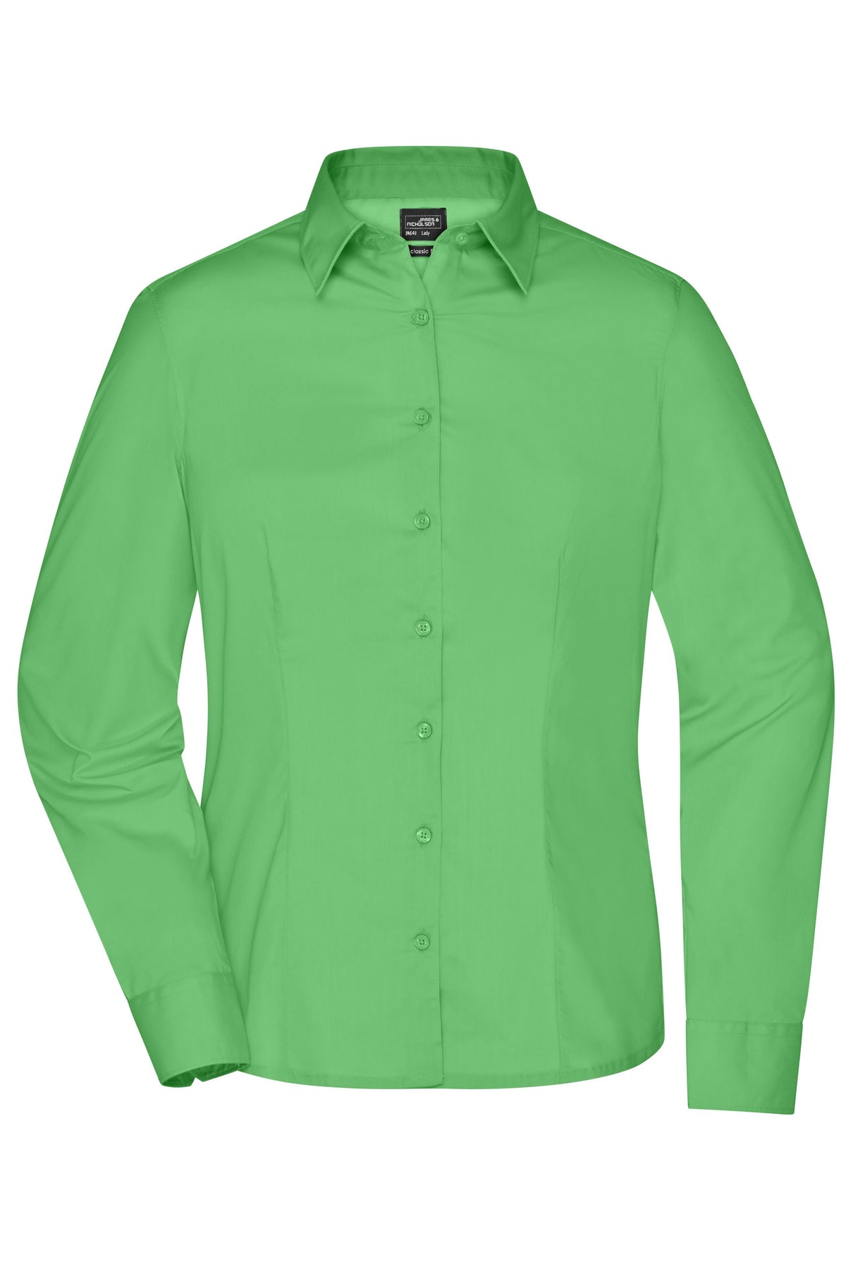 Ladies´ Business Shirt LSL - Lime-green