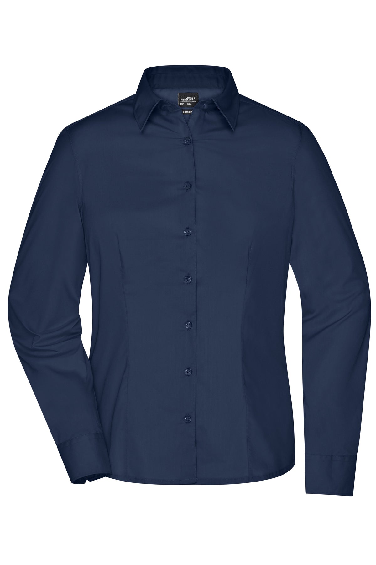 Ladies´ Business Shirt LSL - Navy